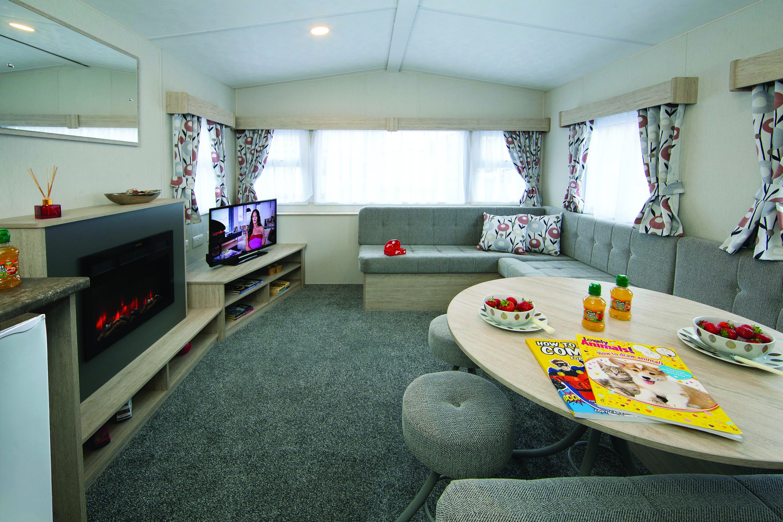 Delta Santana static caravan interior