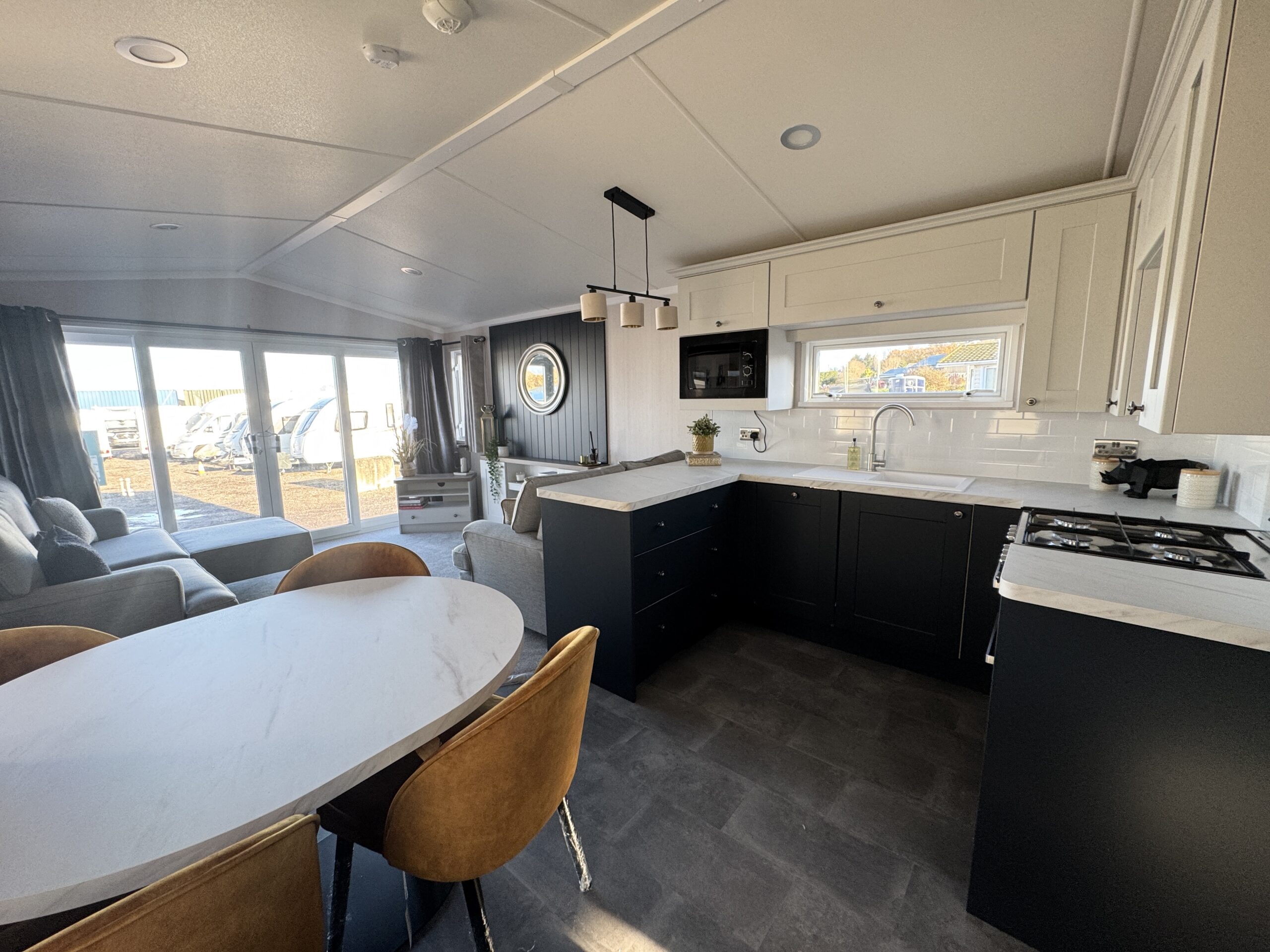 New Swift Margaux static caravan 38x12 entry