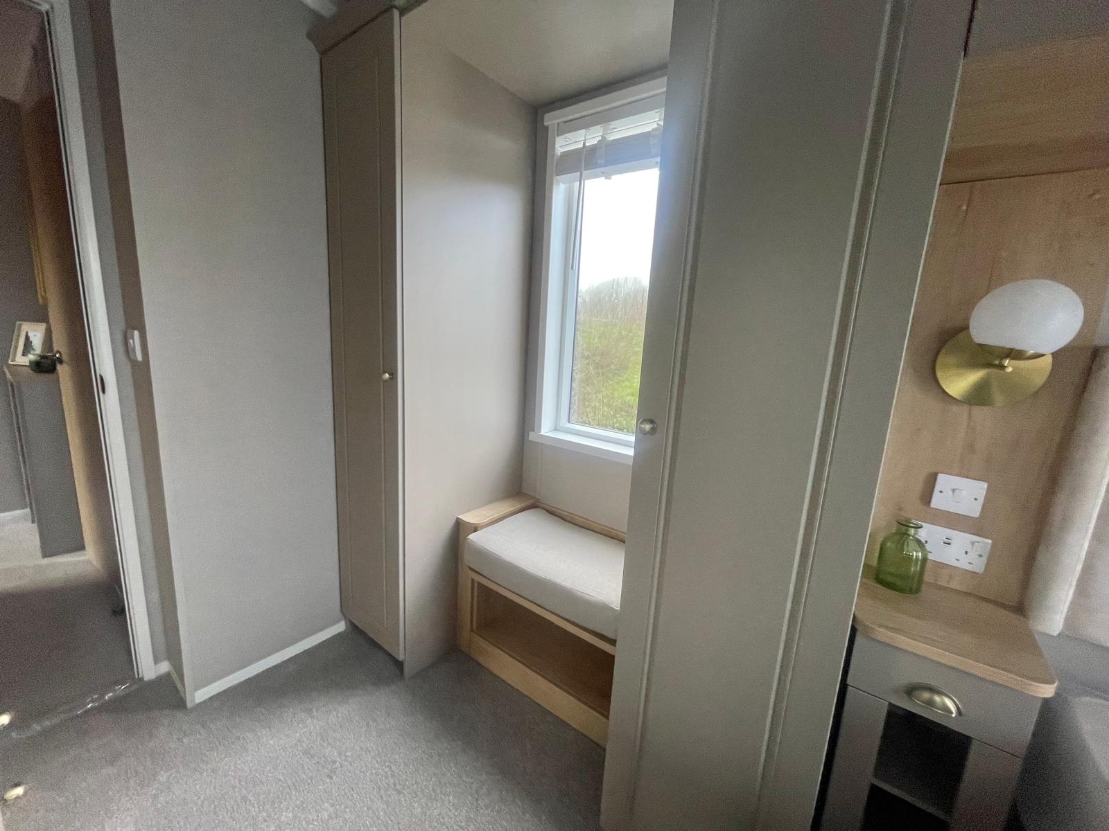 New Swift Vendee Lodge Static Caravan Residential Spec wardrobes
