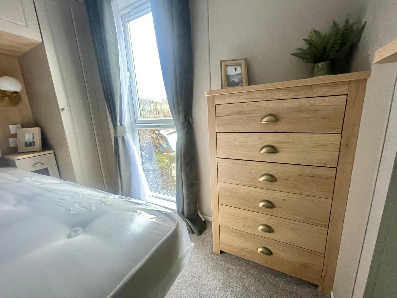 New Swift Vendee Lodge Static Caravan Residential Spec drawers