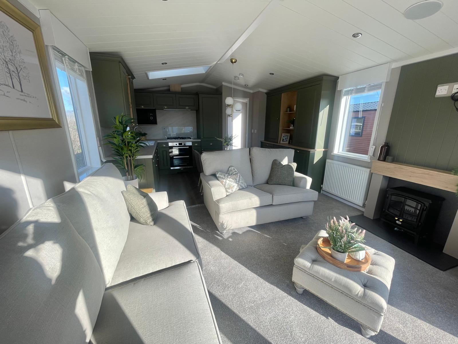 New Swift Vendee Lodge Static Caravan Residential Spec interior