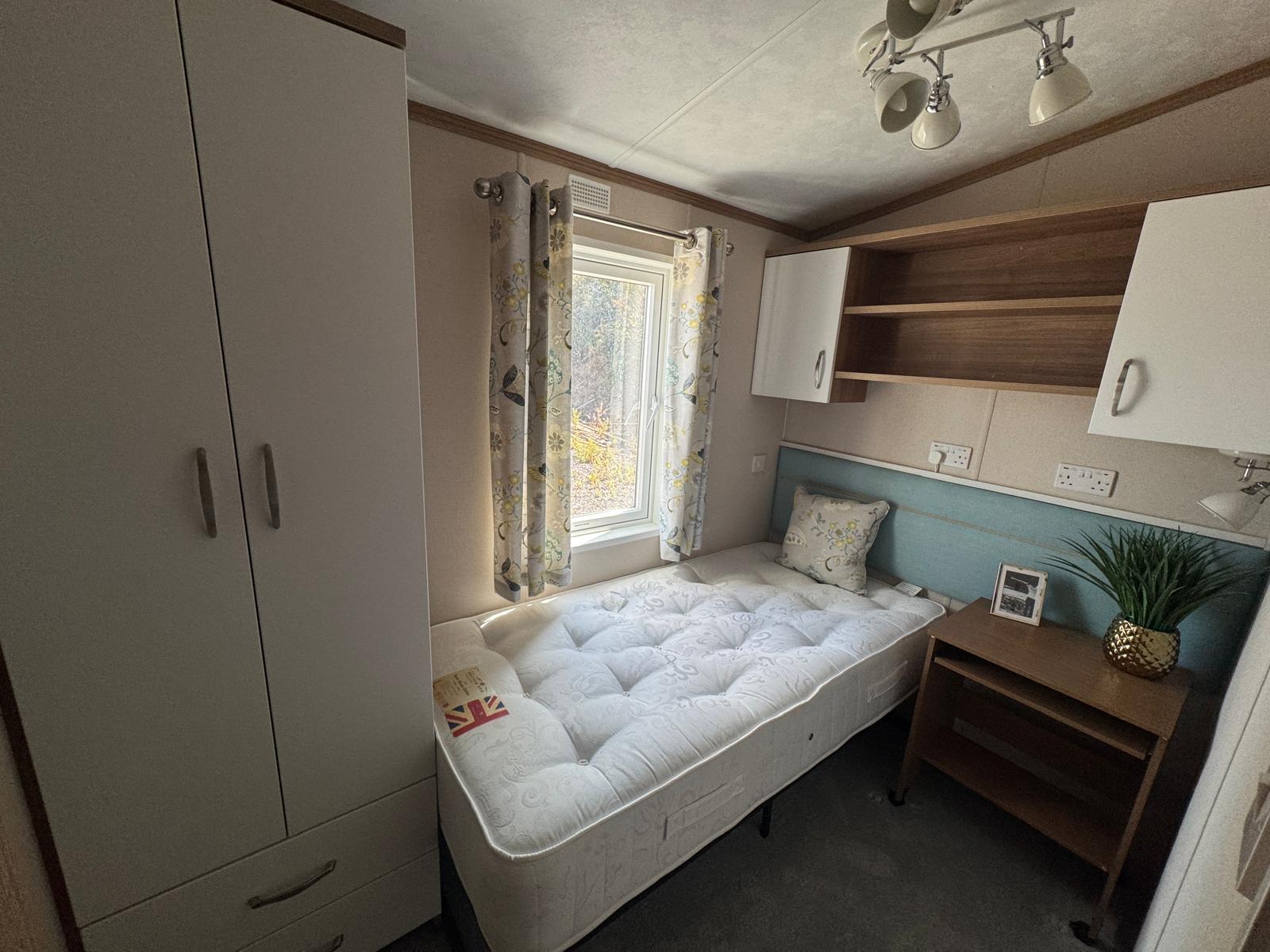 Preowned 2021 Pemberton Marlow Static Caravan second bedroom
