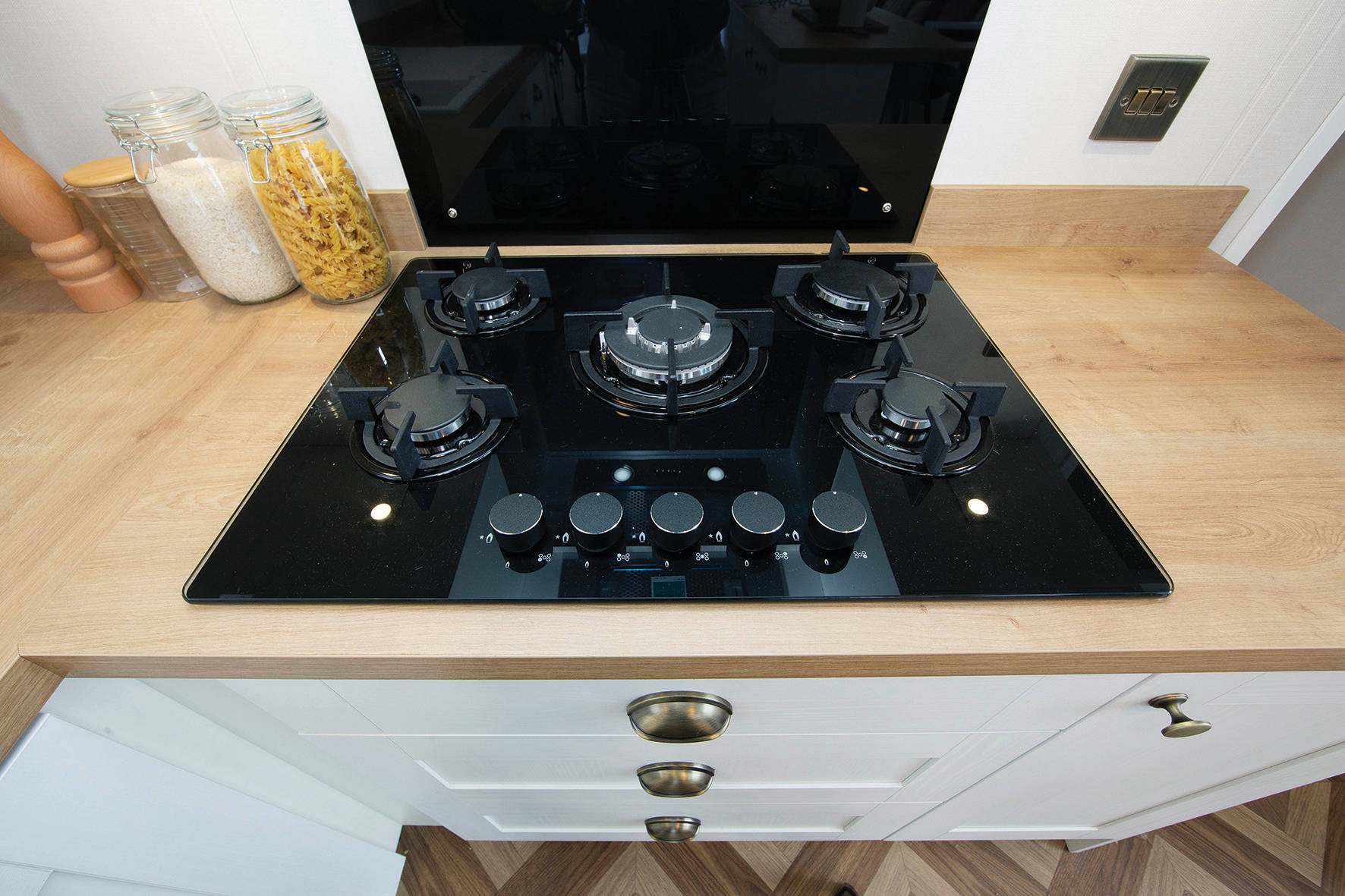 New Delta Belgravia Static Caravan Lodge hob