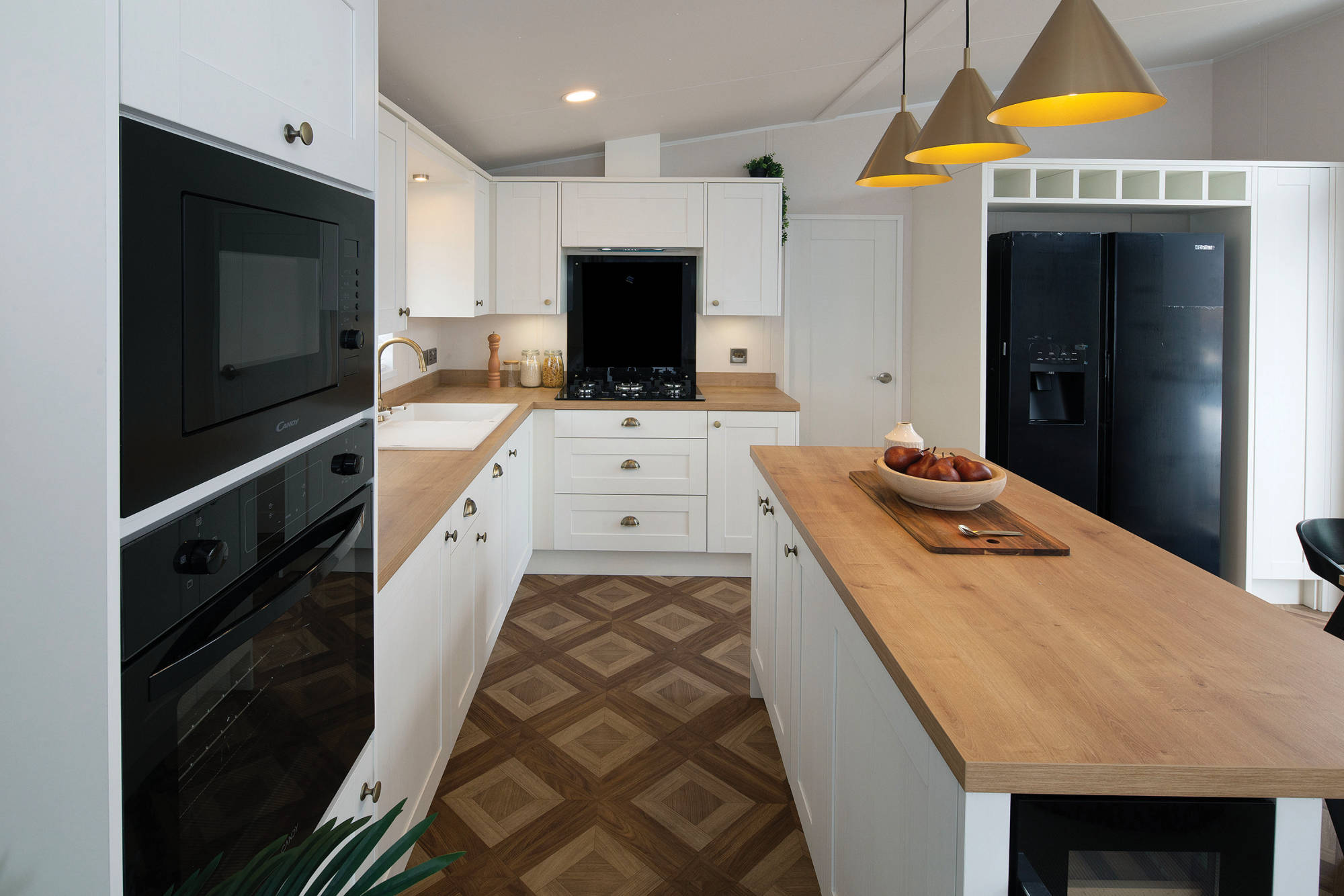 New Delta Belgravia Static Caravan Lodge kitchen