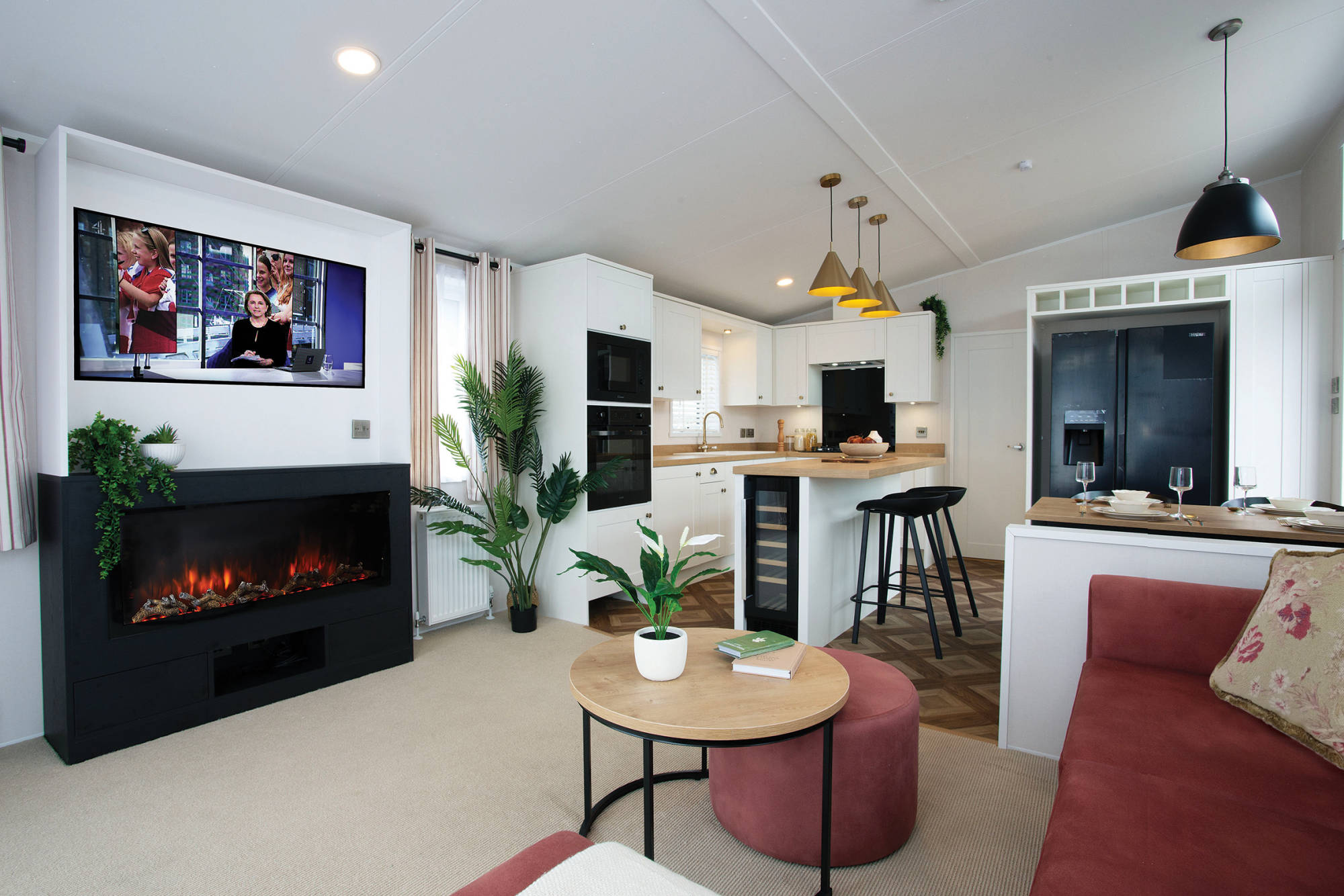 New Delta Belgravia Static Caravan Lodge interior