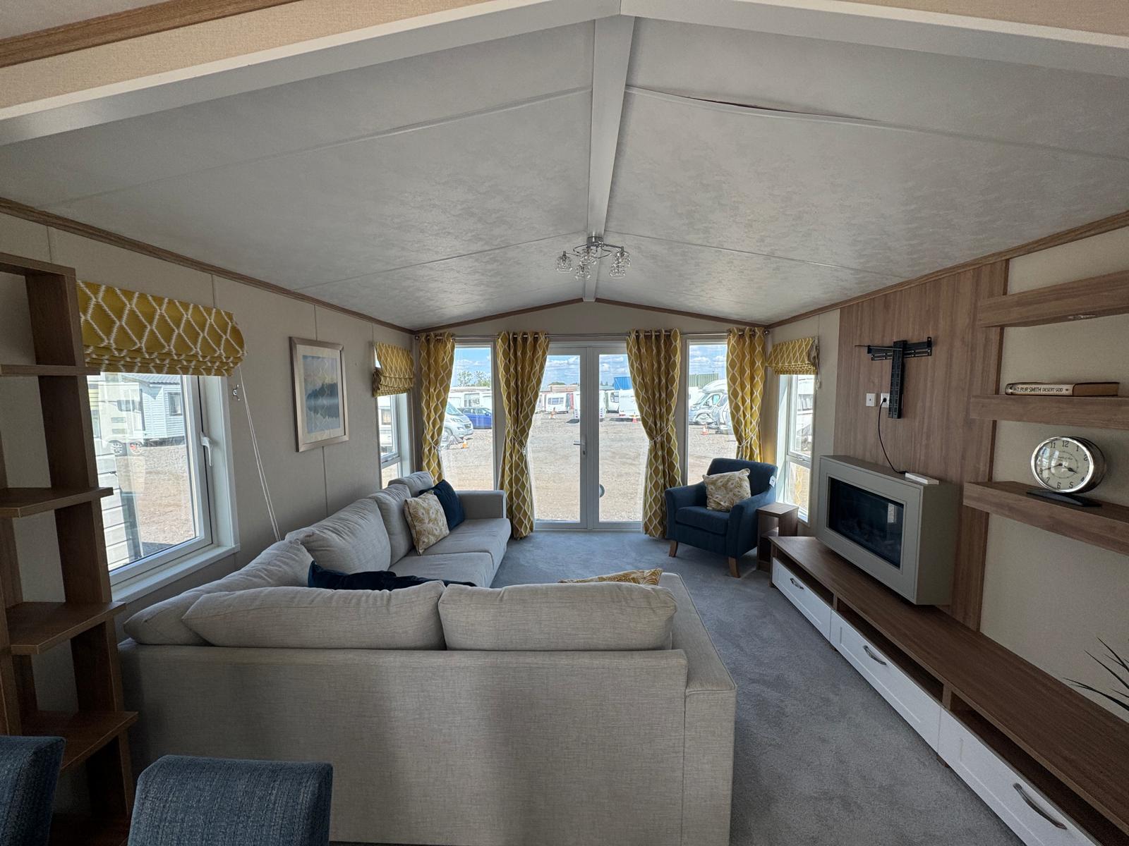 Preowned 2021 Pemberton Marlow Static Caravan interior