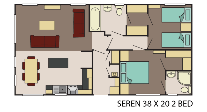 38 x 20 2 Bed - £80,495