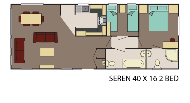 40 x 16 2 Bed - £80,495