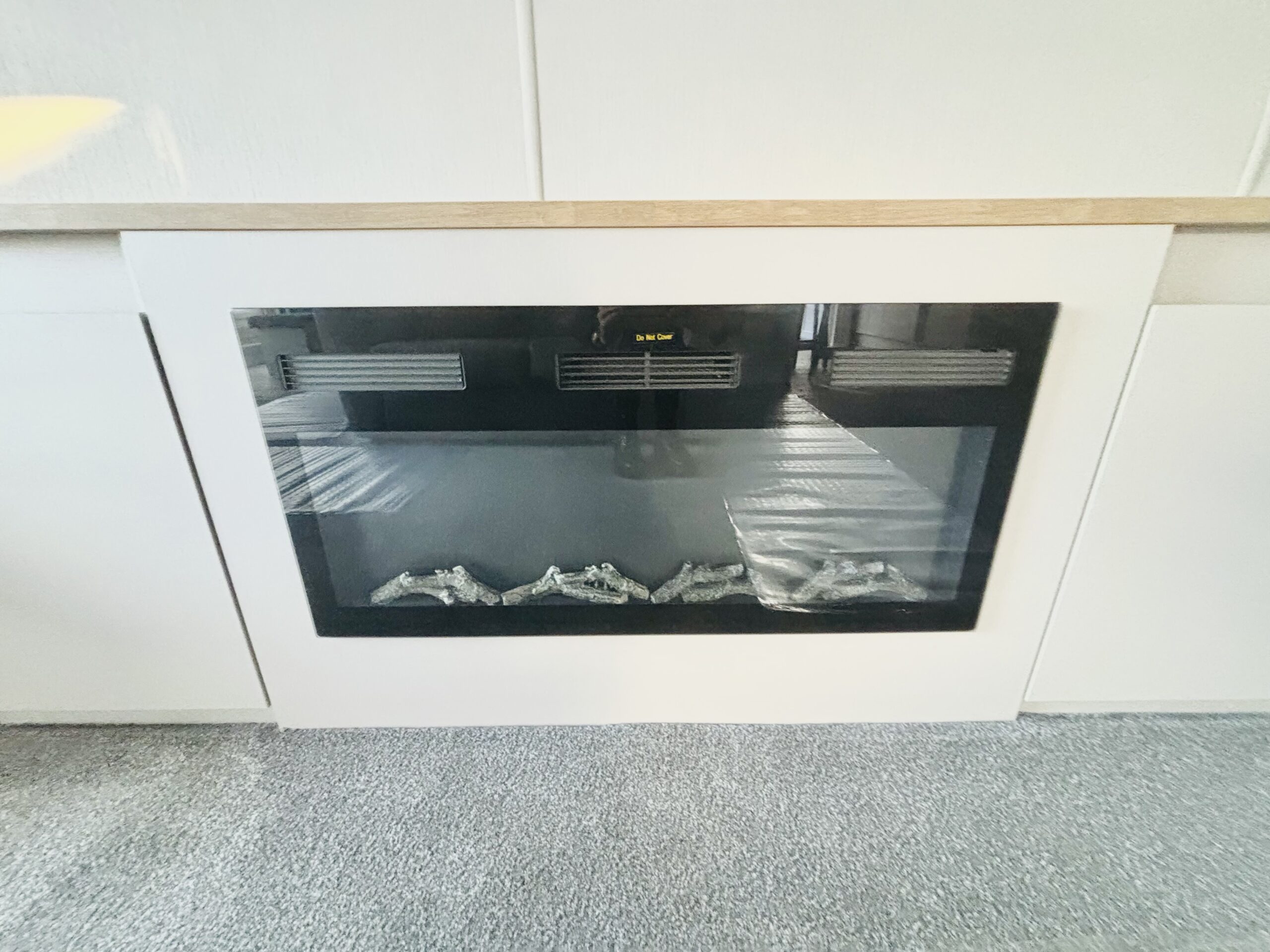 Ex Display 2024 Willerby Hayward Twin Lodge Static Caravan electric fire