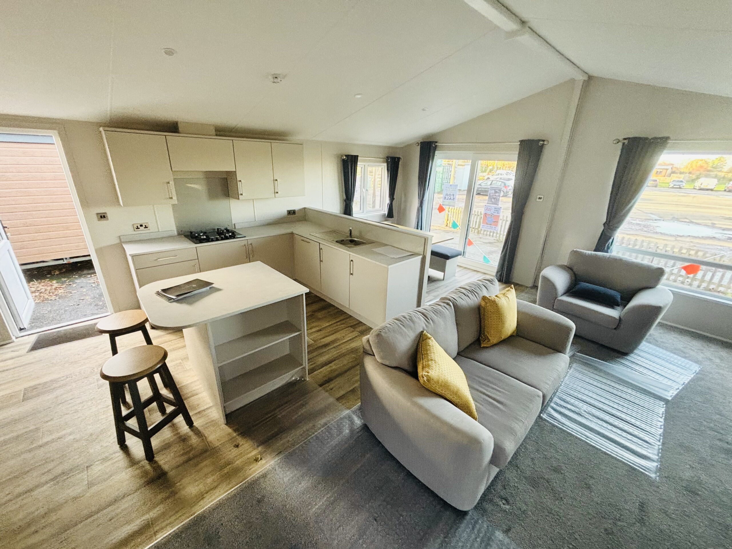 Ex Display 2024 Willerby Hayward Twin Lodge Static Caravan interior