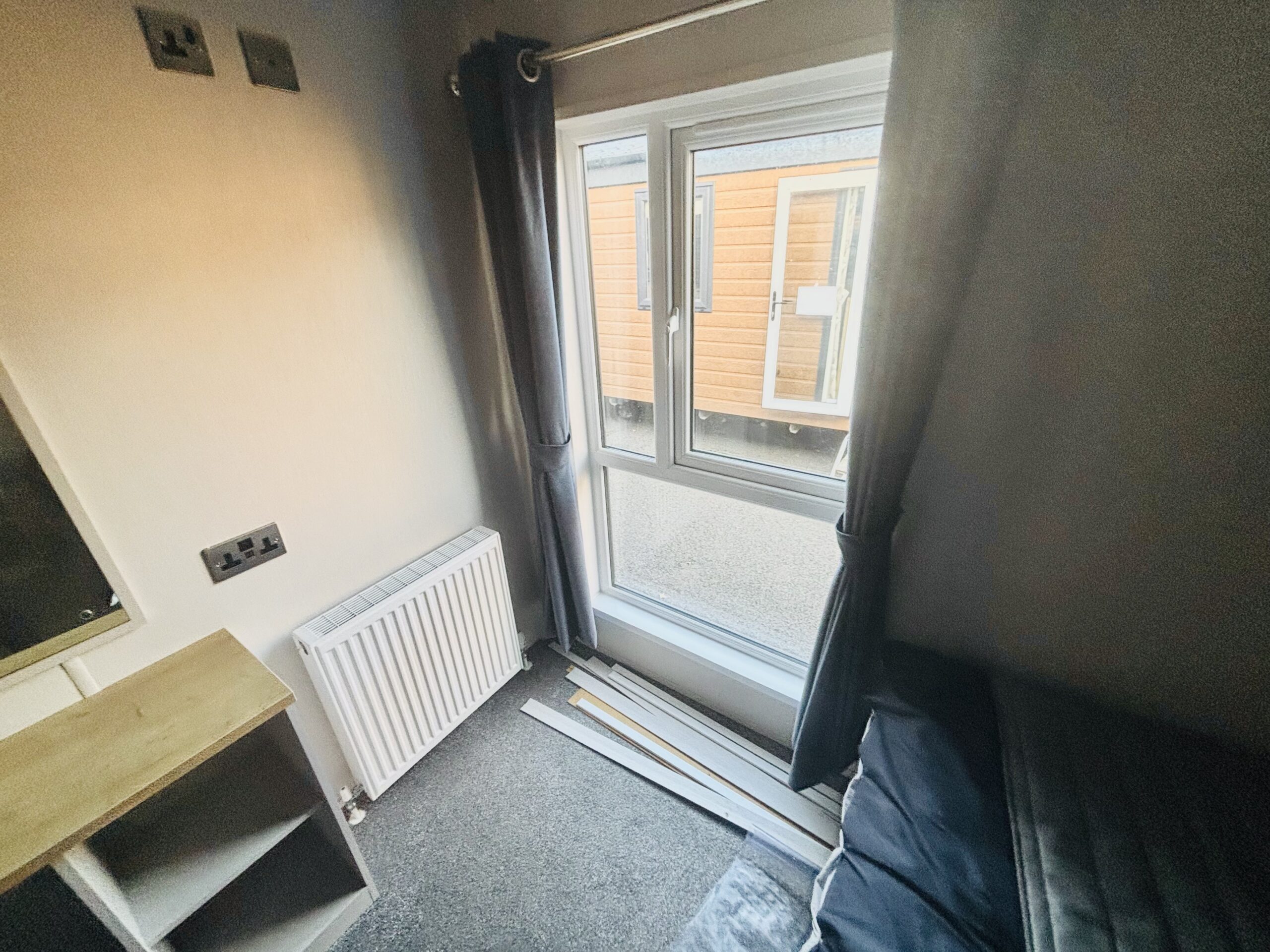 Ex Display 2024 Willerby Hayward Twin Lodge Static Caravan window