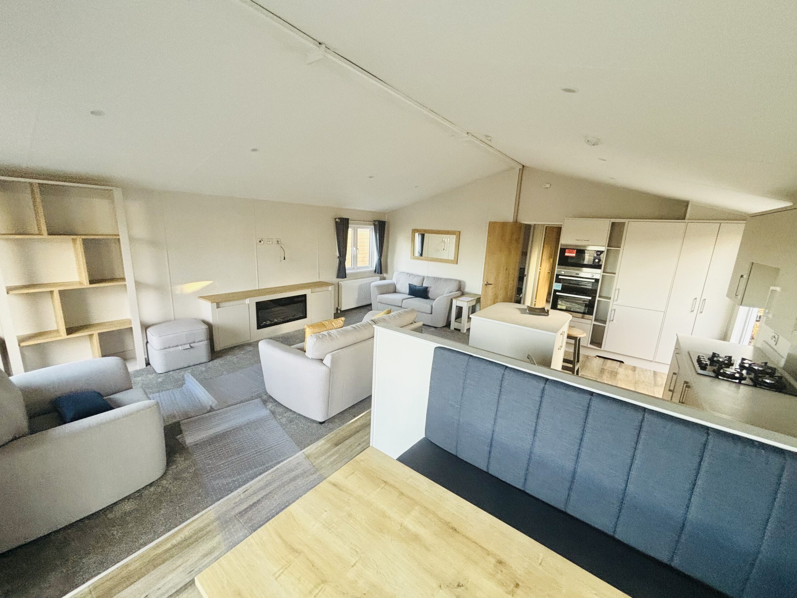 Ex Display 2024 Willerby Hayward Twin Lodge Static Caravan dining bunk