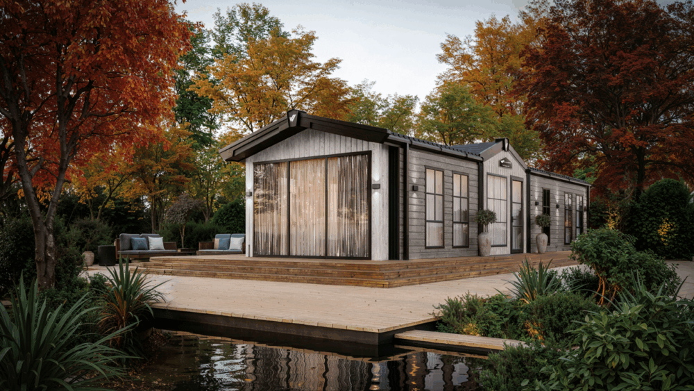 New Willerby Vogue static caravan exterior