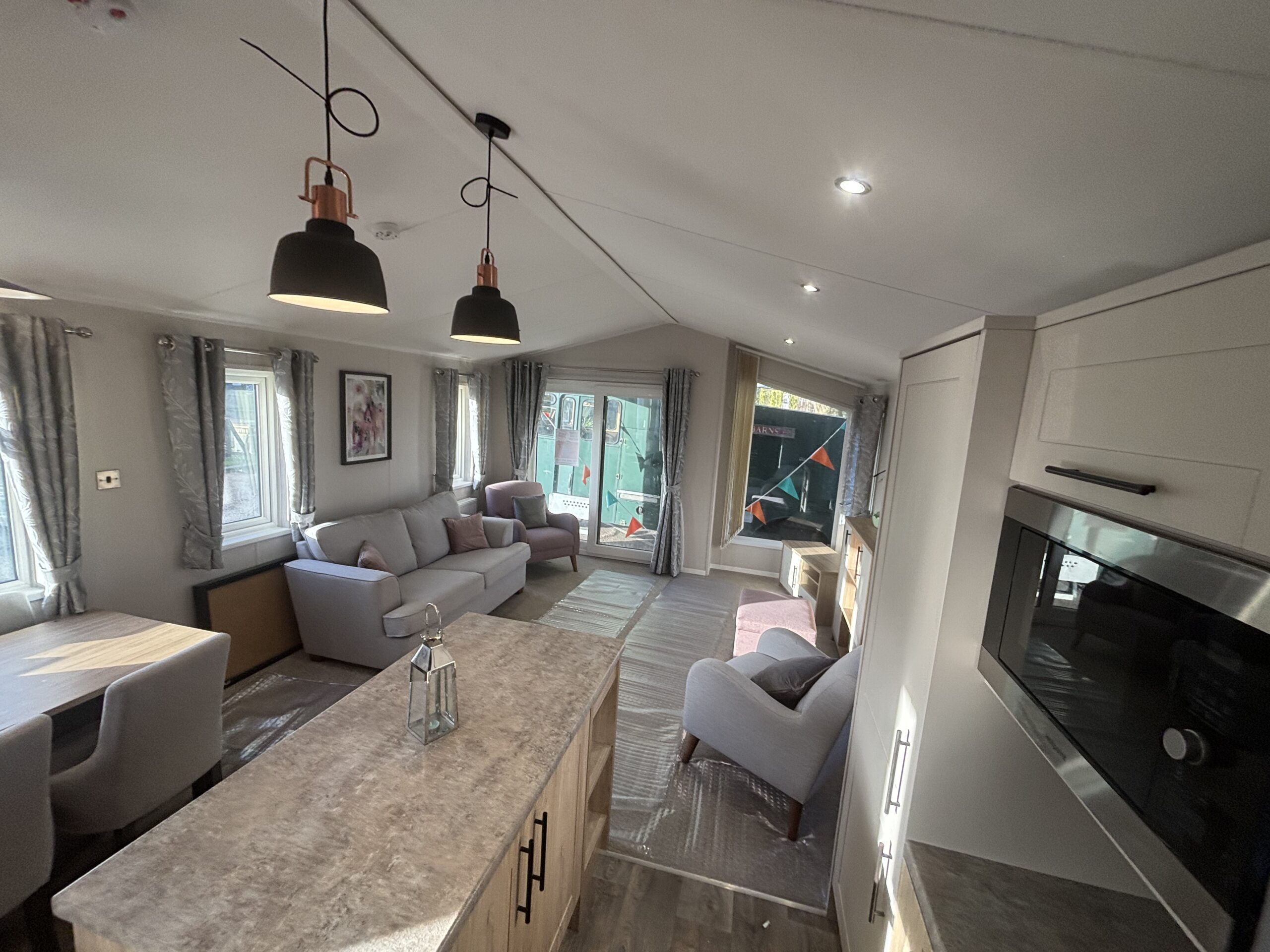 Ex Display 2024 Willerby Waverley Static Caravan lounge