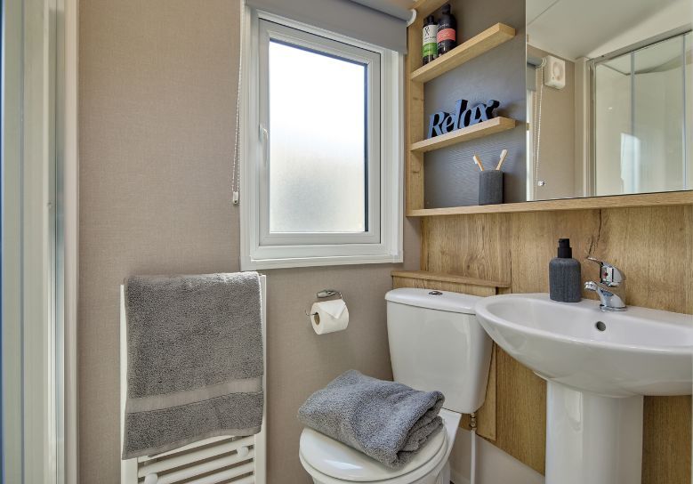 New Willerby Rio Static Caravan toilet
