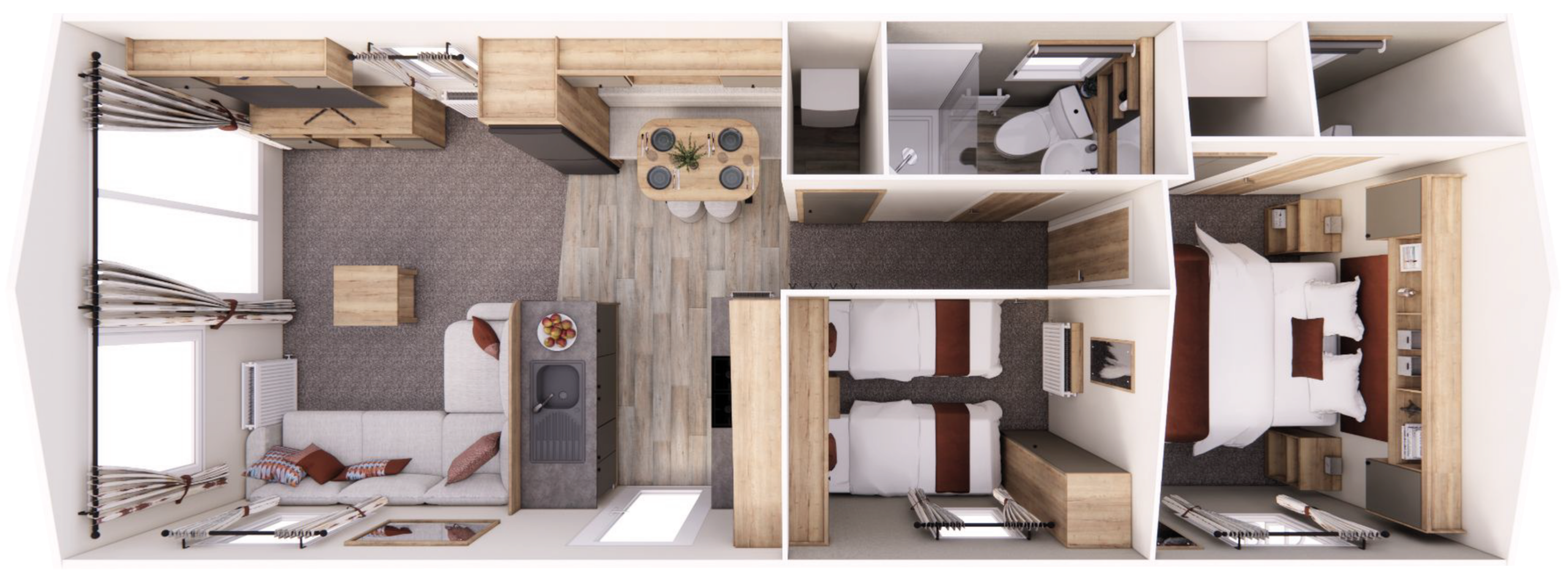 32 x 12 2 Bed - £33,495