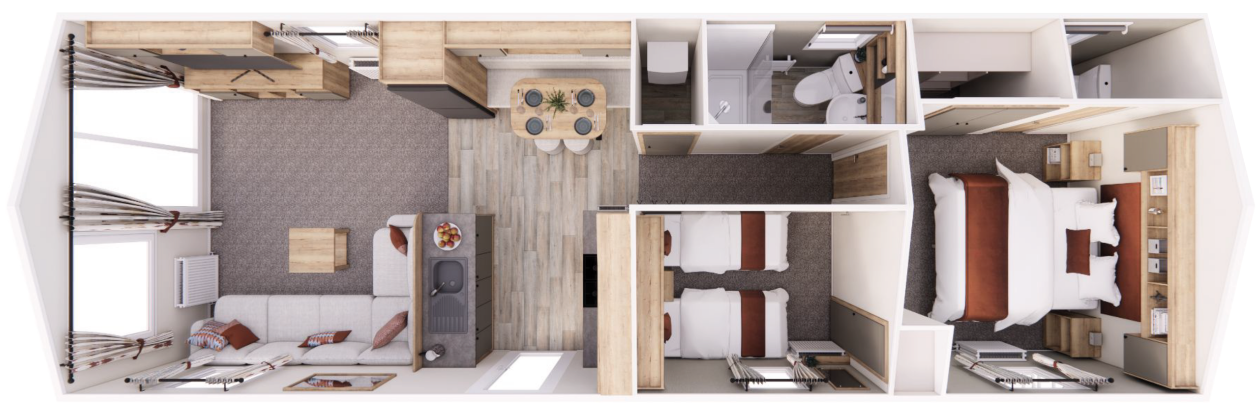 36 x 12 2 Bed - £34,995